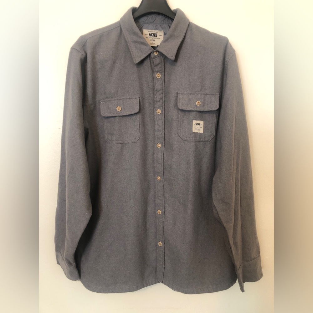 Vans Long Sleeve Button-up Shirt